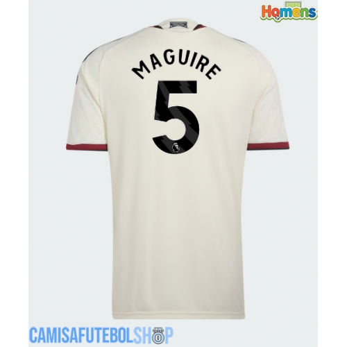 Camisa de time de futebol Manchester United Harry Maguire #5 Replicas 3º Equipamento 2026-27 Manga Curta